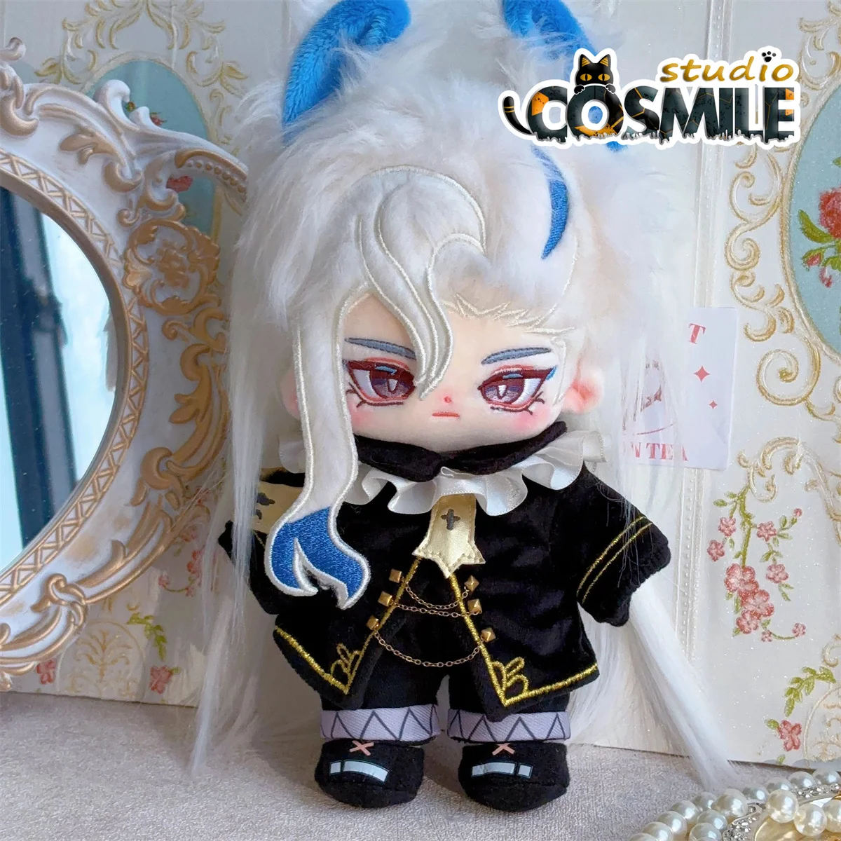 Game Genshin Impact Neuvillette ヌヴィレット 느비예트 Stuffed Plushie 20cm Plush Doll Toy Only Body YK