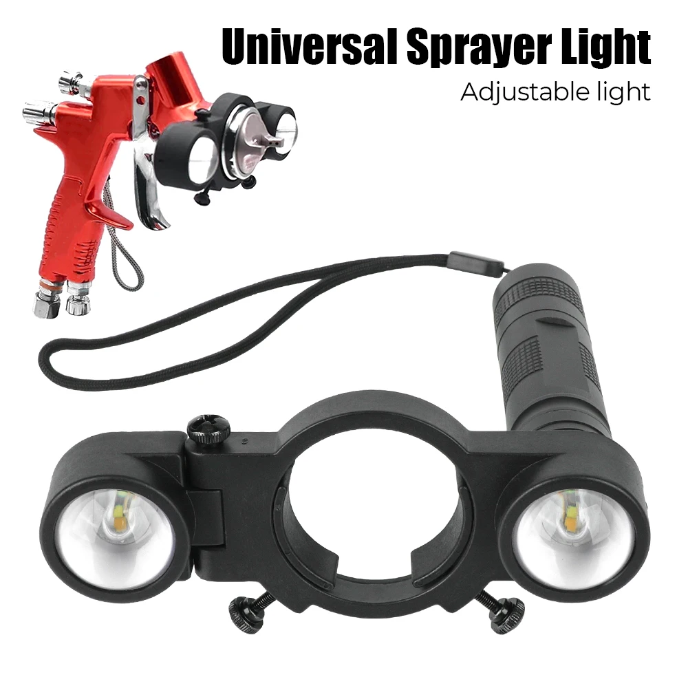 NICEYARD Spraying Machine Light Airbrush Lighting Rechargeable Fill-in Light for Sprayer Tool Universal Spray Light Adjustable