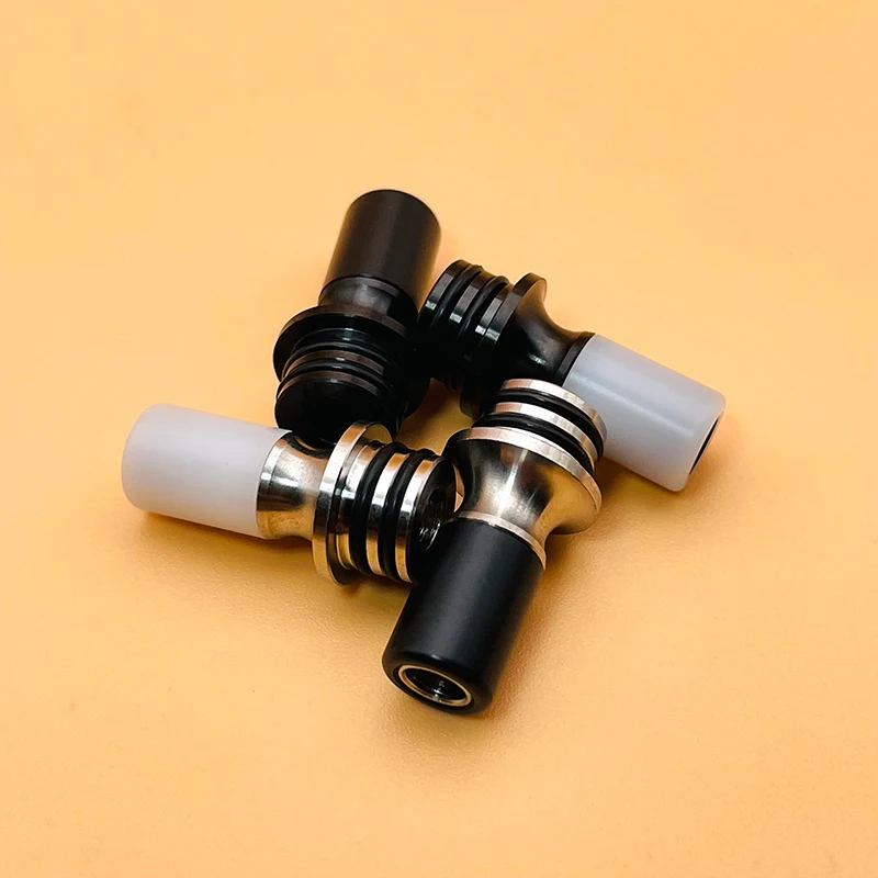 DSX Ivant Style 510 MTL Drip Tip Stainless Steel+POM Heat Resistance Mouthpiece for RDA RTA Tank Atomizer Cigarette Accessory