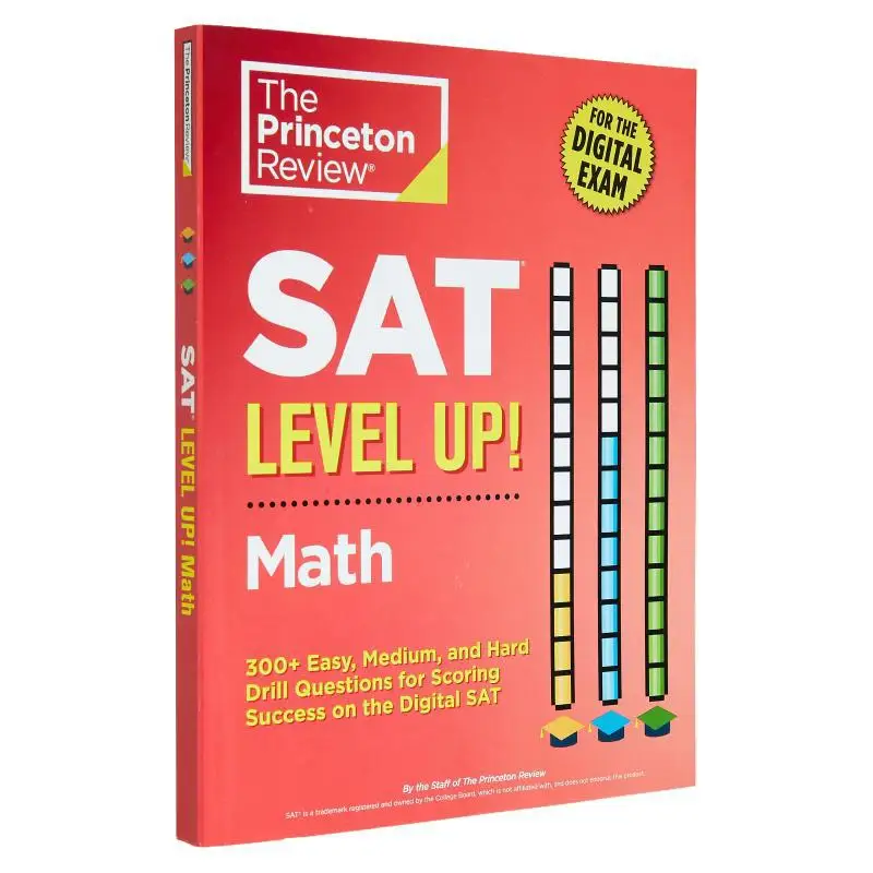 SAT Level Up Math 300 أسئلة الحفر الصلبة المتوسطة والصلبة لتسجيل النجاح على تحضير اختبار كلية SAT الرقمية #1