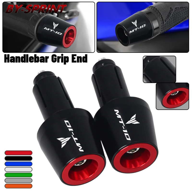 

7/8" 22mm Handle Bar Grip Ends For MT-10 MT-25 FZ10 mt25 mt10 Motorcycle Handlebar Grip Plug Anti Slider Cap MT10 MT25