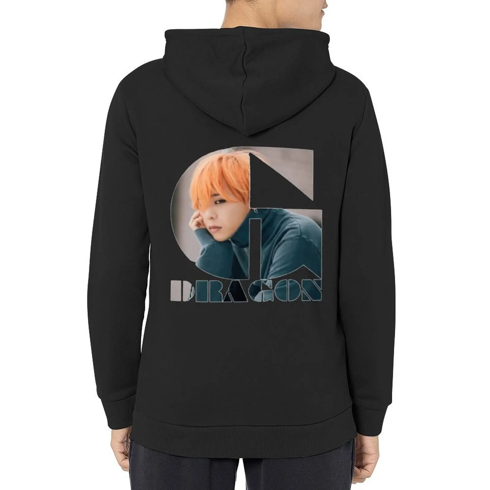 

BIGBANG G-Dragon Typography Hoodie anime clothes clothes for men autumn new products male clothes new in hoodies & sweat-shirt