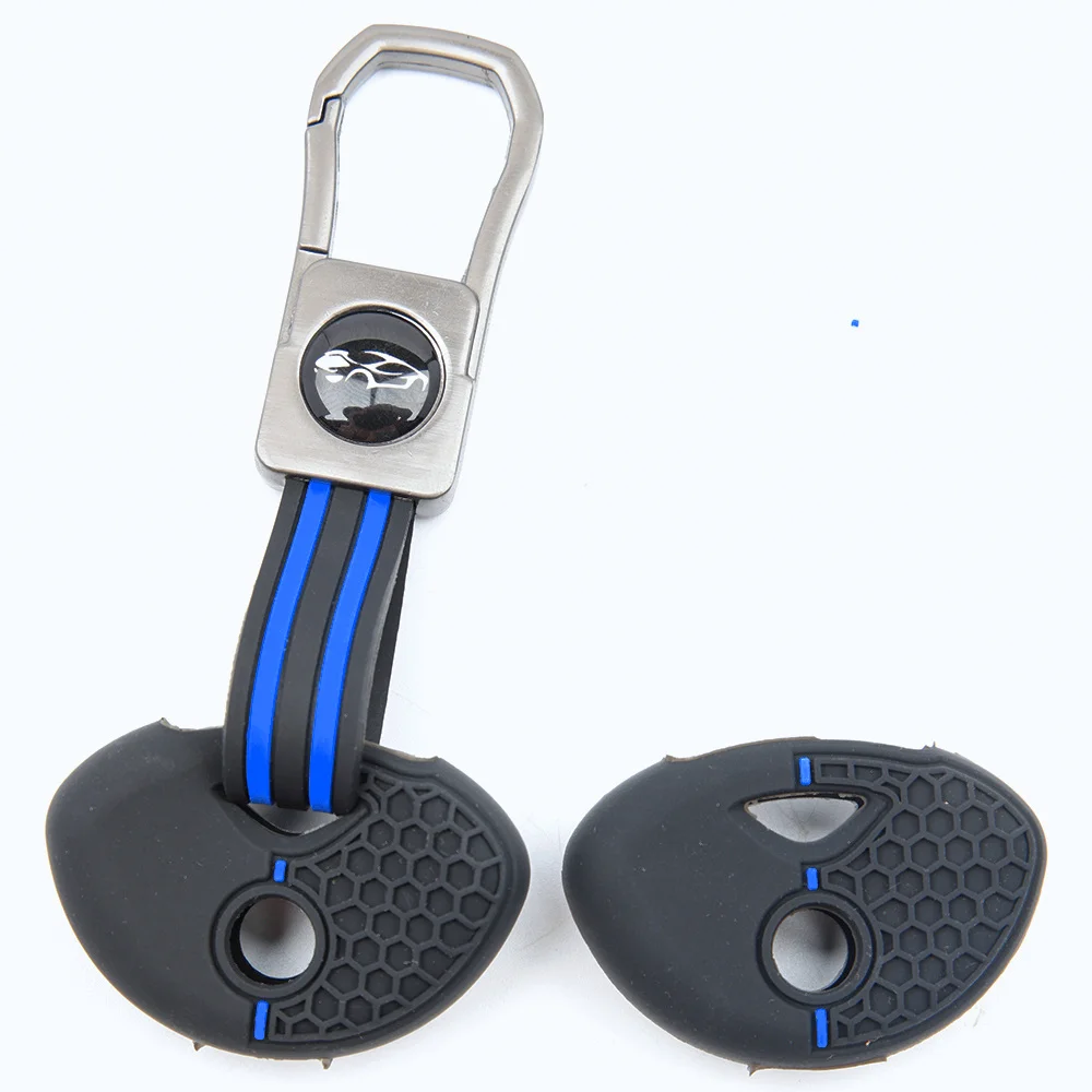 For BMW K1200R R1200RT K1300R S1000RR F650GS F800GS F800ST Soft Silicone Smart Key Protector Wrist Strap Holder