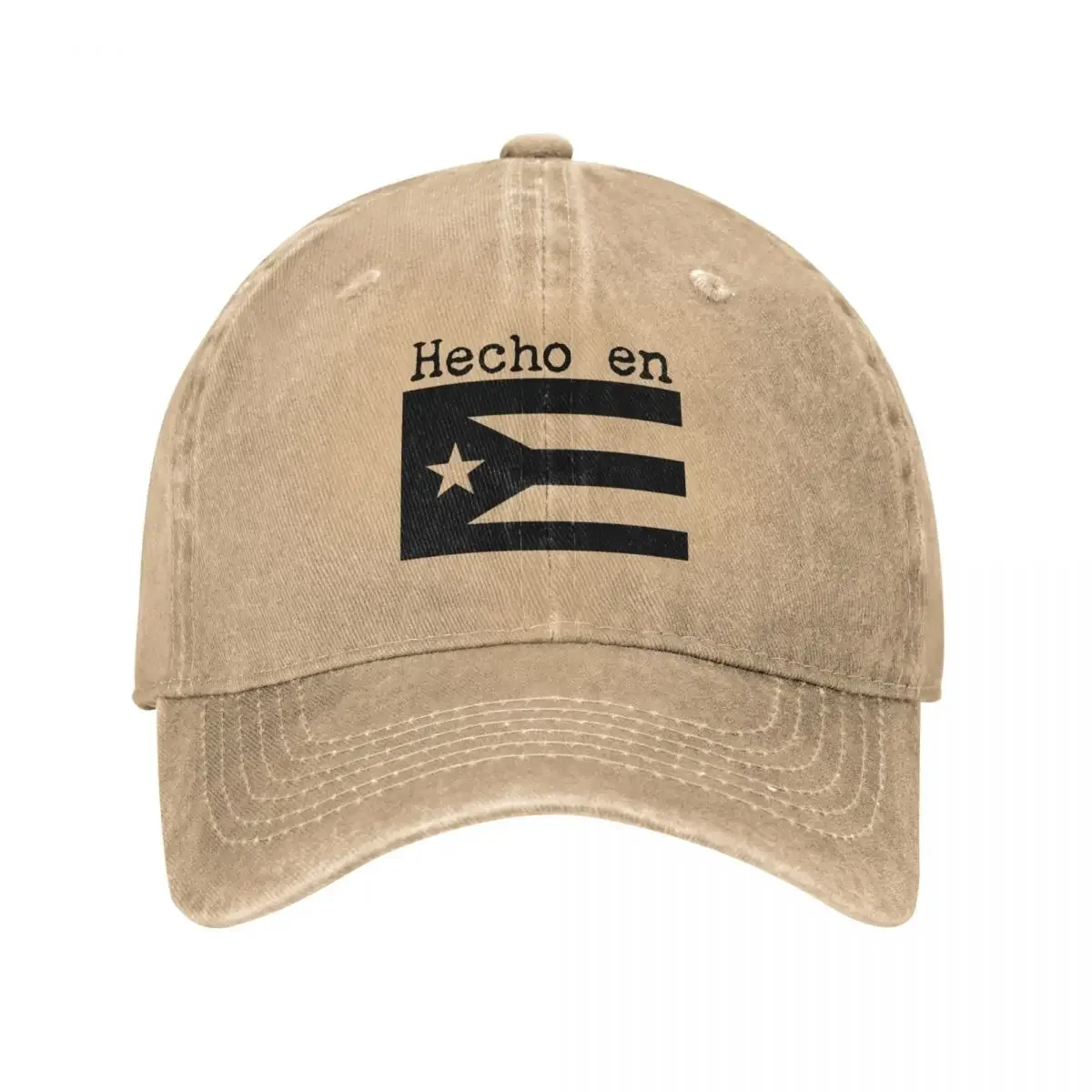 Hecho en Puerto Rico Baseball Cap Kids Hat Military Tactical Cap Trucker Cap Cosplay Sun Hats For Women Men's