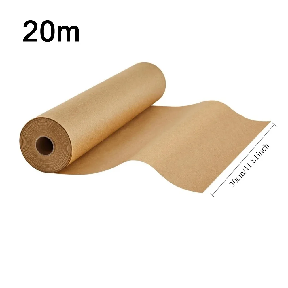 20m Parchment Paper Baking Sheets Non-Stick Precut Baking Liners for Oven Air Fryer Grilling Mat Steaming Bread Cookies