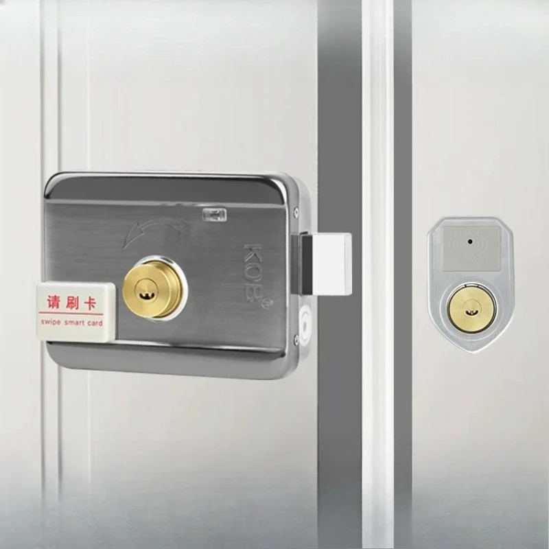 KOB Wiring Free Electric Control Lock Integrated Lock Electronic Remote Control Access Control System Rental House Door Lock