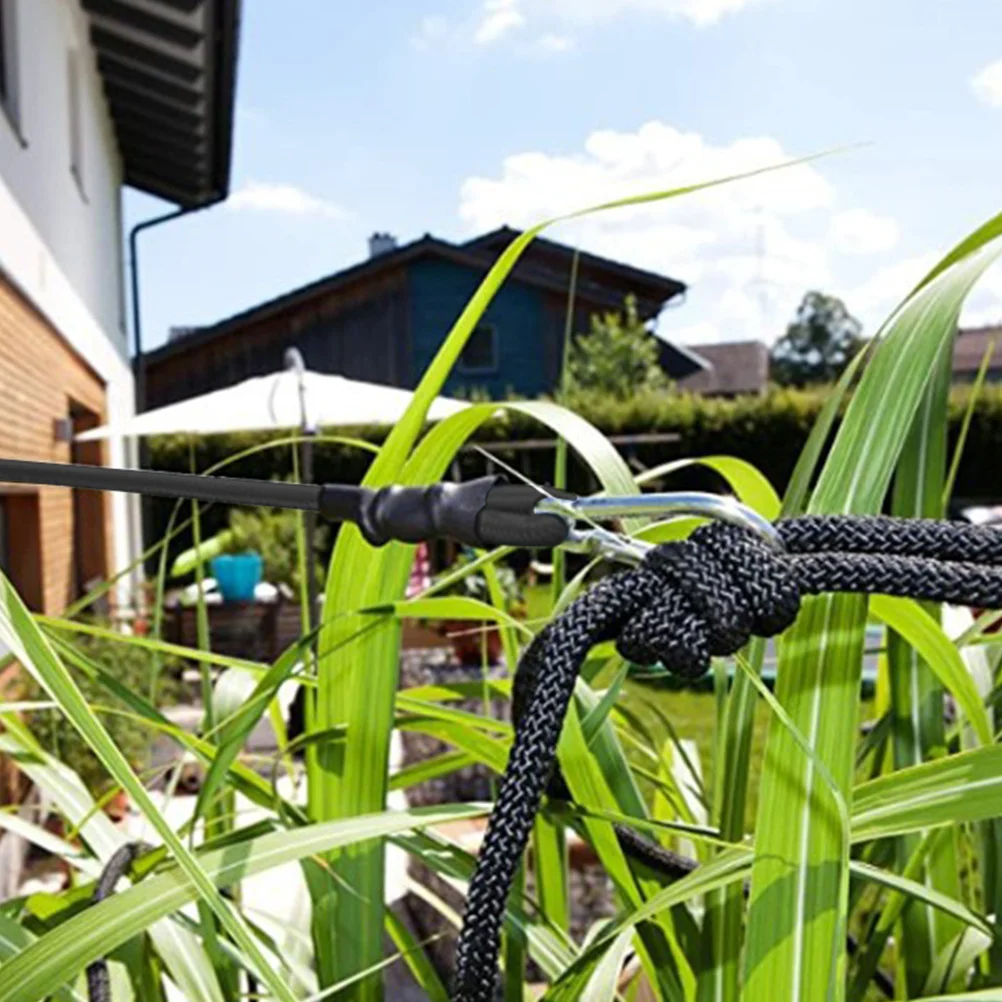 

6Pcs Bungee Cord Carabiner Strong Elastic Straps Heavy Duty Camping Tarp Tie Down Ropes Bungee Cords Camping Rope