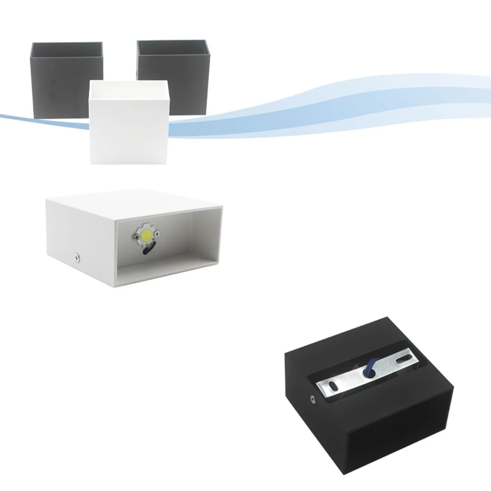 

Wall Lamp LED White Light Aluminium Funny Bedside Creative Staircase Elegant Retro Living Room Balcony Hallway