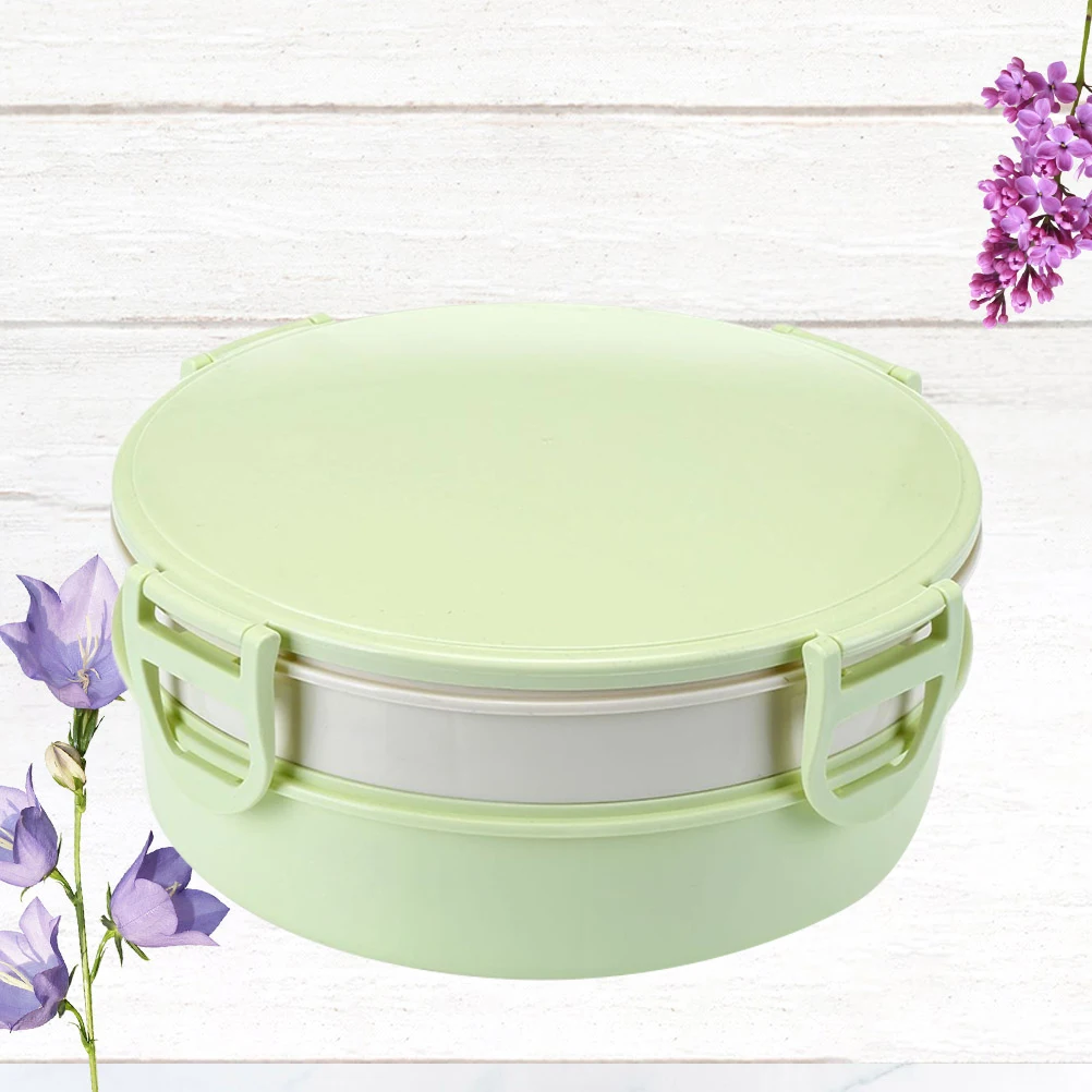 

Dried Fruit Plate Snack Tray with Lid Candy Bowl Organizer Sealing Serving Cover