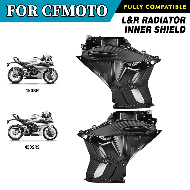 

FOR CFMOTO L&R Radiator Inner Shield 450SR 450SRS CF400-6 SR450 Inner Plate Guard Motorcycle Accessories Original Parts
