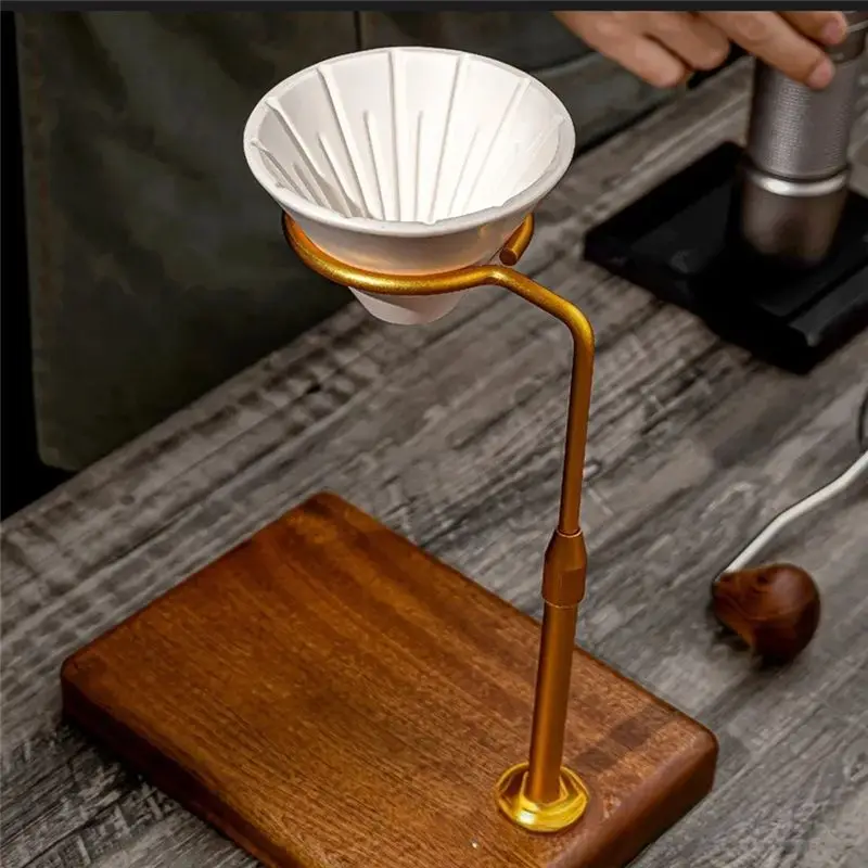 AS60-Adjustable Coffee Brewing Stand Set Hand Brew Coffee Rack For V60filter Ideal For Home And Cafe Use