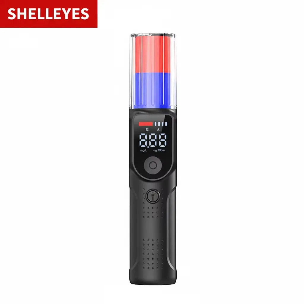 

Newalcohol SA03 Portable Digital Breathalyzer Semiconductor Sensor Lithium Battery Powered Alcohol Tester