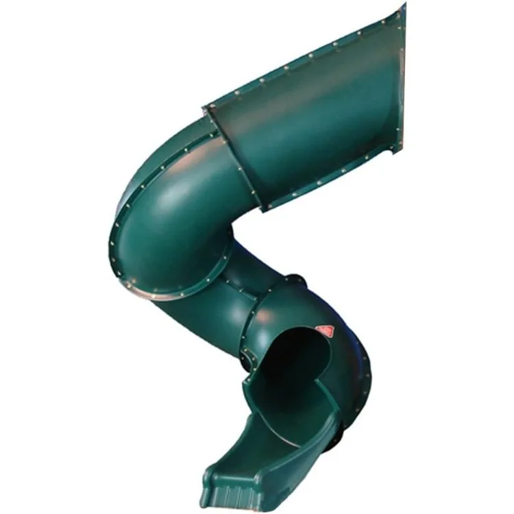 7 ft.Turbo Tube Slide , Green