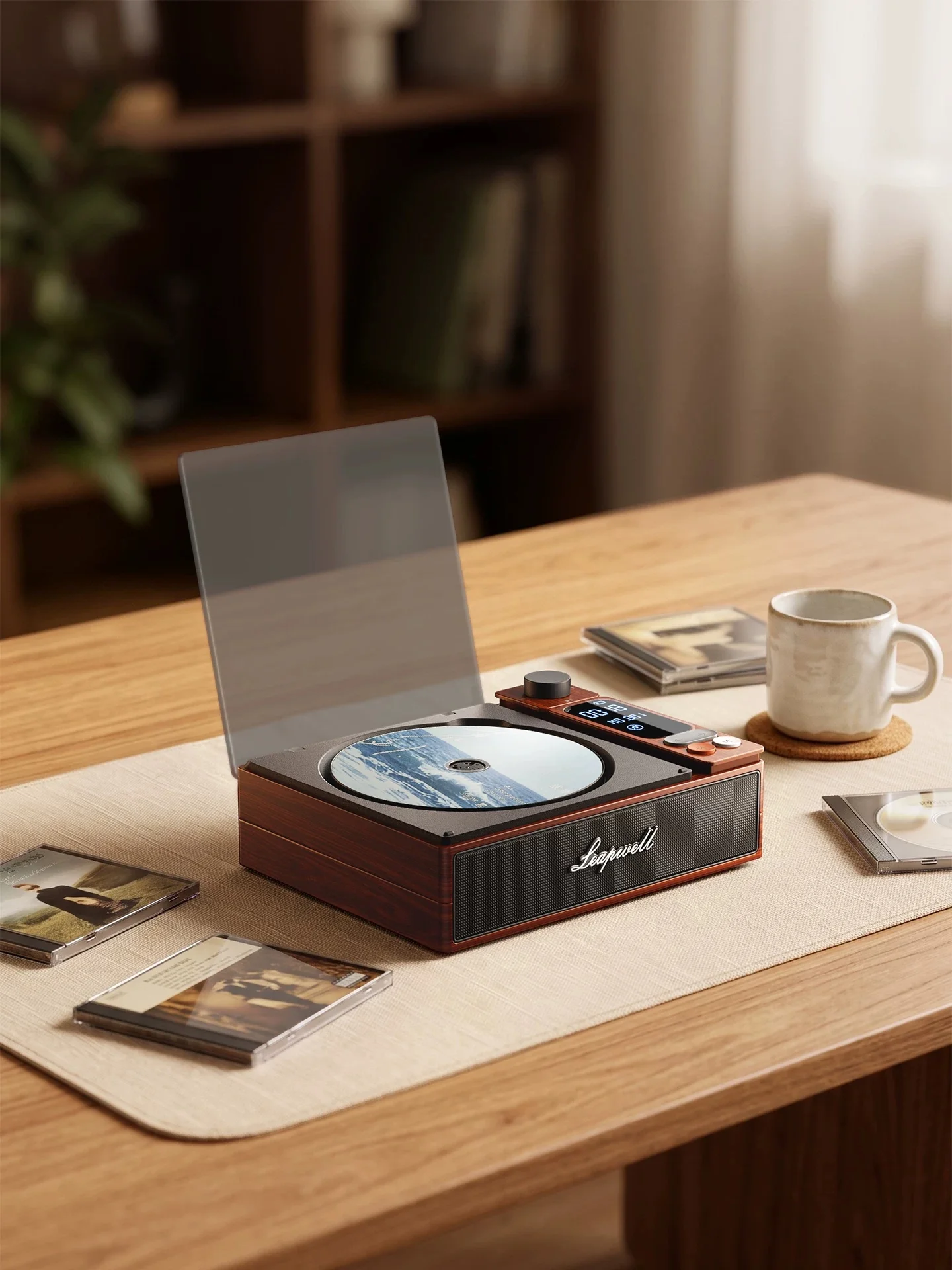 OrangeDi SCD2 Record Player DSP Digital Audio Upgrade Music Record Player Glass Fiber Composite Diaphragm Professional Acoustics