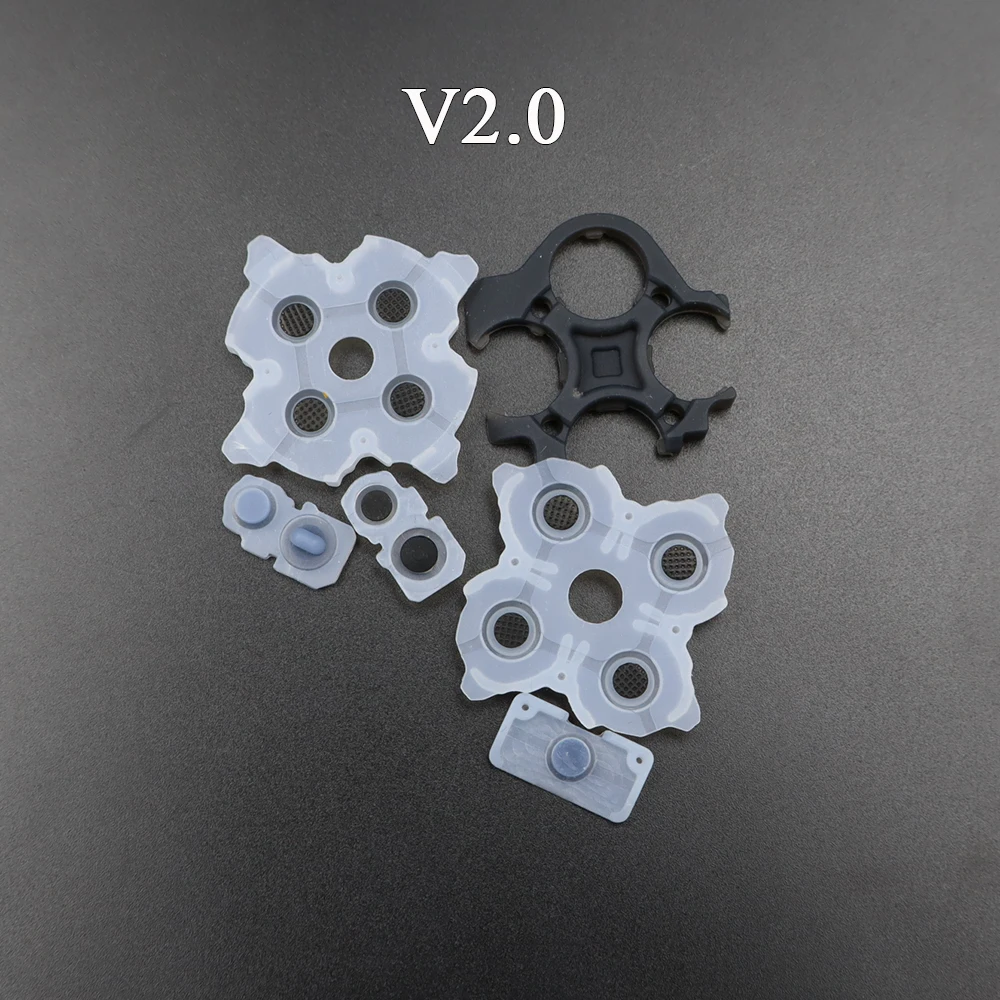 1 مجموعة منصات مطاطية موصلة لأزرار تحكم PS5 V1 V2 V3 الاتصال المطاط موصل سيليكون المطاط