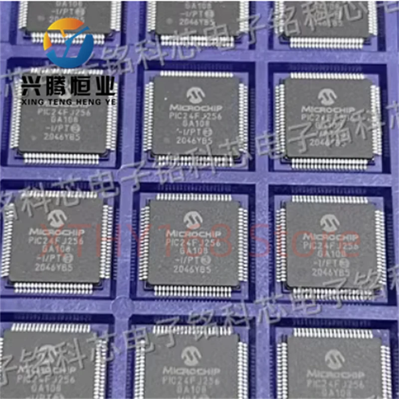 

5 шт./партия PIC24FJ256GA108-I/PT PIC24FJ256GA108 IC MCU 16BIT 256KB FLASH TQFP80 новый оригинальный