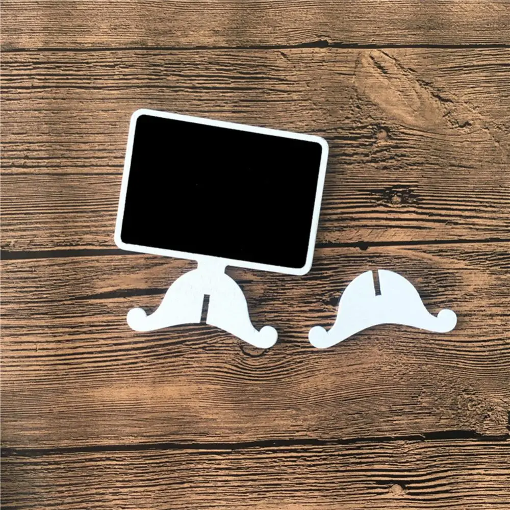 Mini Wooden Blackboard for Kids, Small Message Board, DIY Black Board, Menu Label Chalkboard, Desktop Blackboard