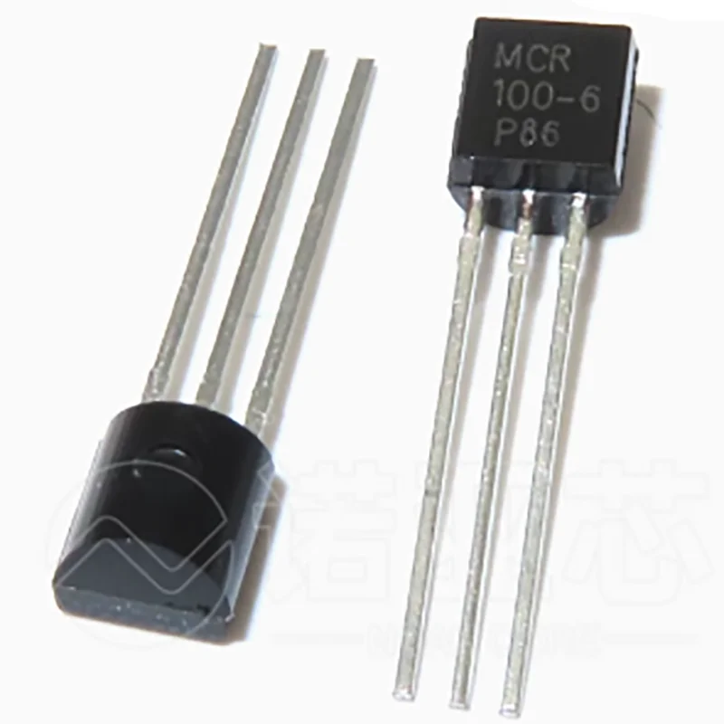 

(100pcs) New Direct Plug-in Triode MCR100-6 MCR100 One-way Silicon Control 0.8A 400V TO-92