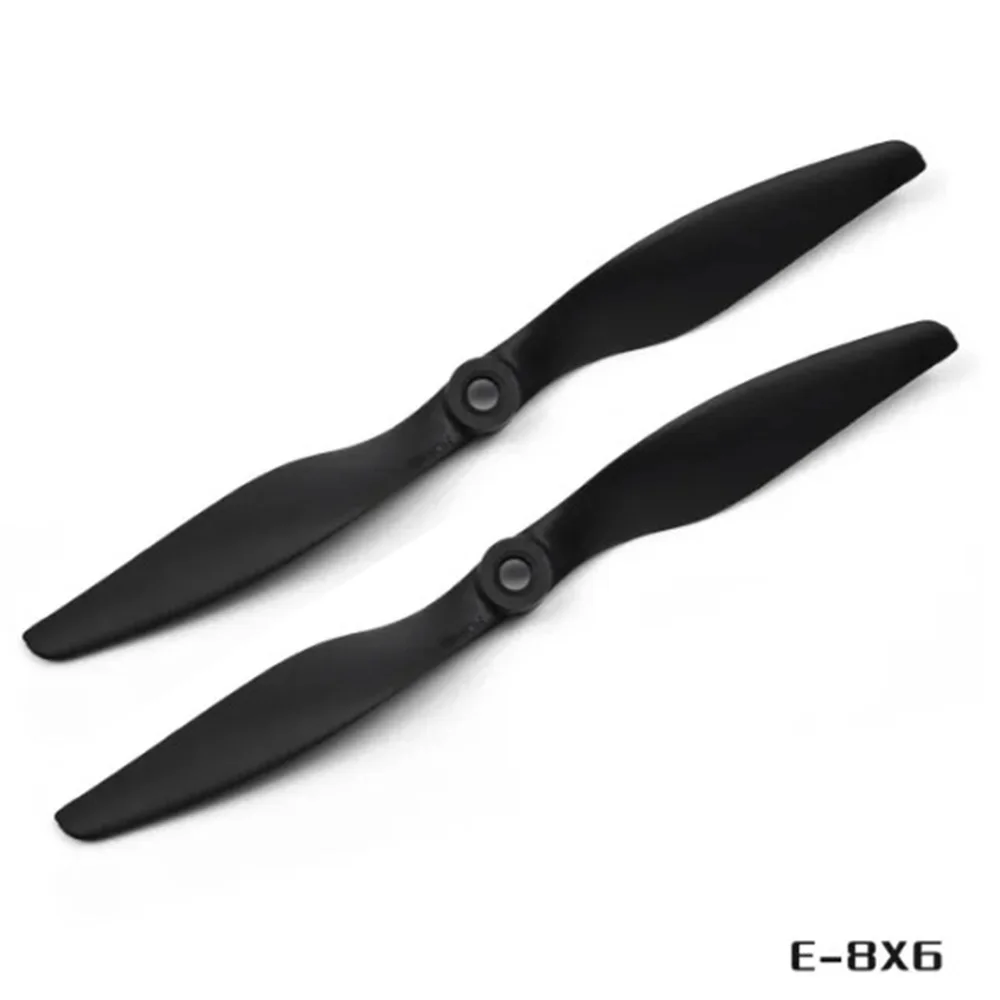 HQProp Thin Electric Pusher Prop 8X6 8Inch Glass Fiber Reinforced Nylon Propeller for Fixed Wing RC Airplane