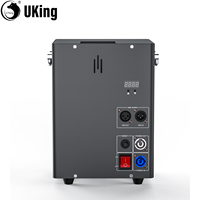 U`King 180W Single-head Flame Thrower Stage Flamethrow DMX512 Flame Machine Fire Column Machine For Bar Outdoor Show