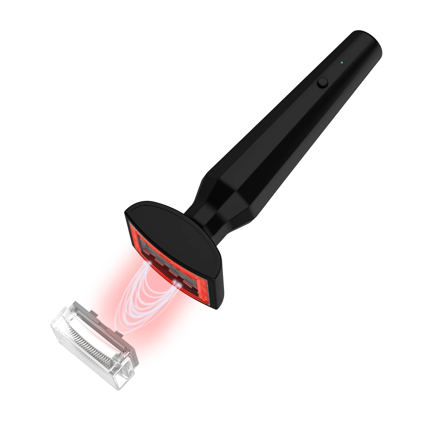 4-In-1 Injection Hair Regeneration System with Electric Red Light and Microcurrent Technology for Scalp Head Massager