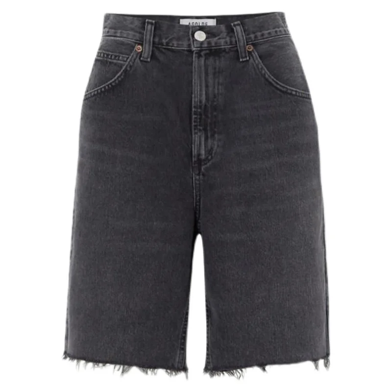 Sommer AG Hohe Taille Gerade Bein Distred Dünne Breite Bein Boyfriend Sle Retro Denim Jeans frauen Faion Casual Wear