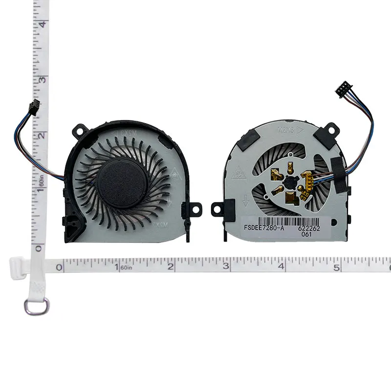 New Laptop cpu cooling fan For DELL Latitude 7280 7380 E7280 7290 7390 E7380 P28S