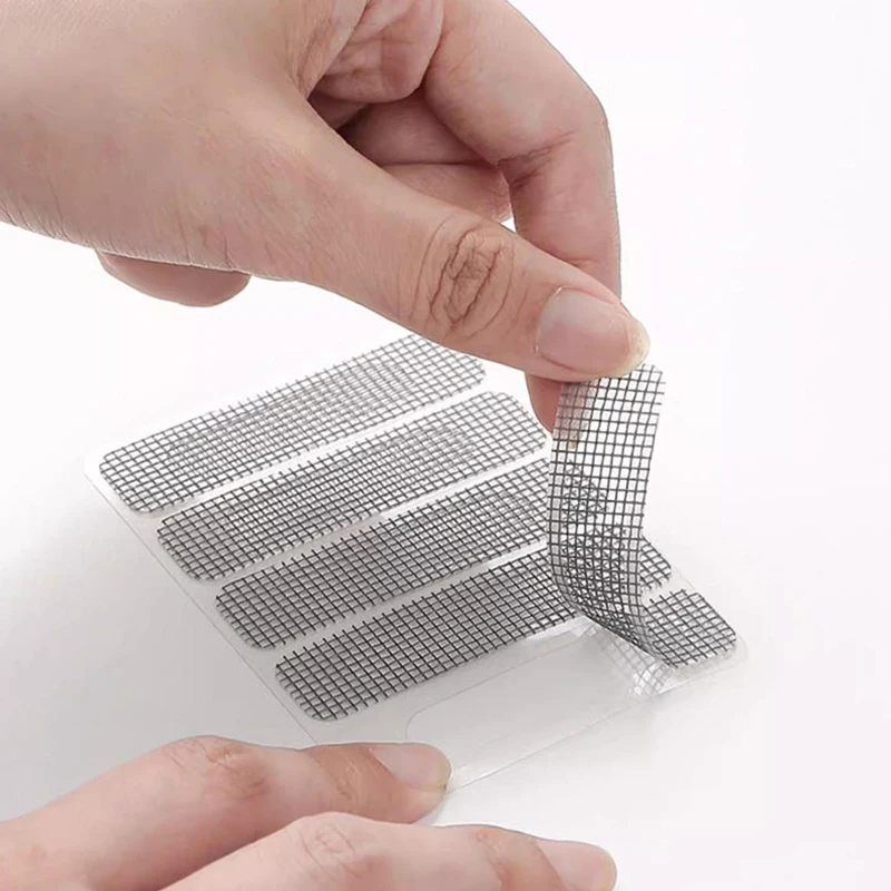 Window Screen Repair Sticker, Window Net, Anti-Mosquito, Malha, Porta, Mosquito Netting Patch, Reparação Broken Hole Screen Net, 5 Pcs, 10 Pcs, 20Pcs