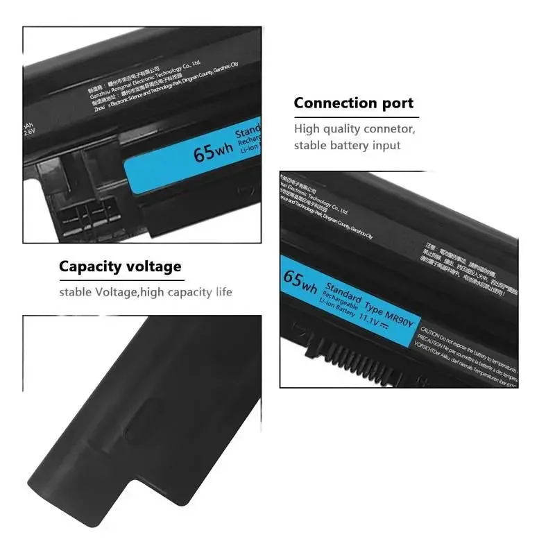 

WYORESY 65 Втч аккумулятор MR90Y для Dell Inspiron 3421 5421 15-3521 5521 3721 5721 XCMRD США