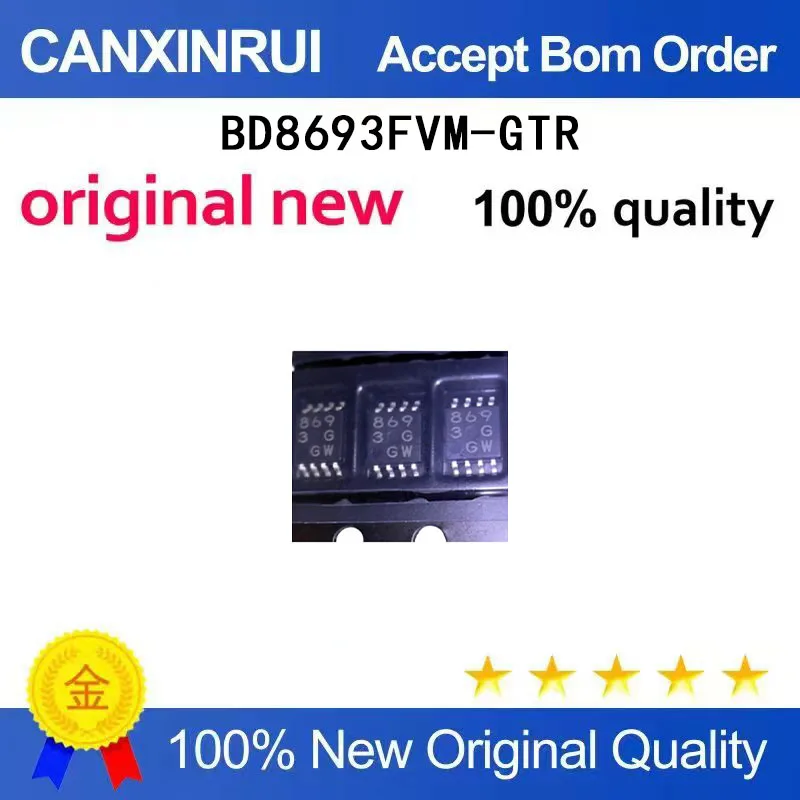 

(5-100 Pieces) New stock BD8693FVM-GTR 8693 MSOP8