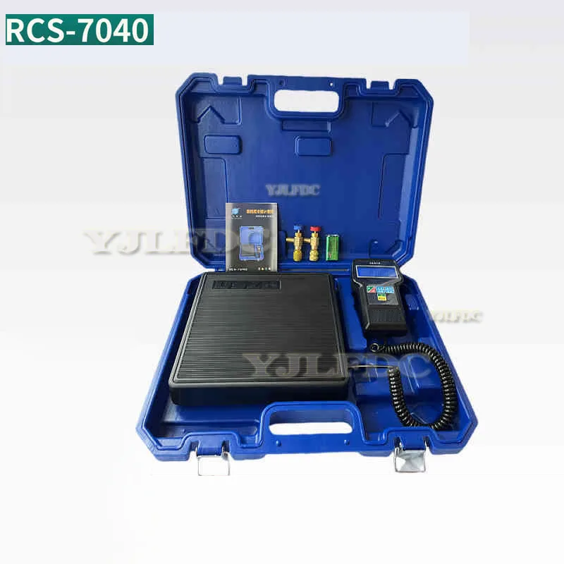 ﻿   RCS-7040 เครื่องชาร์จสารทําความเย็นขนาดบรรจุสารทําความเย็นความแม่นยําสูงแบบพกพาสารทําความเย็น Freon Filling Scale