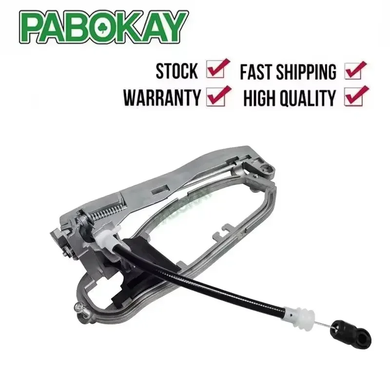 

Left Rear Outer Door Handle Carrier W/ Cable for BMW X5 E53 2000~07 51228243635