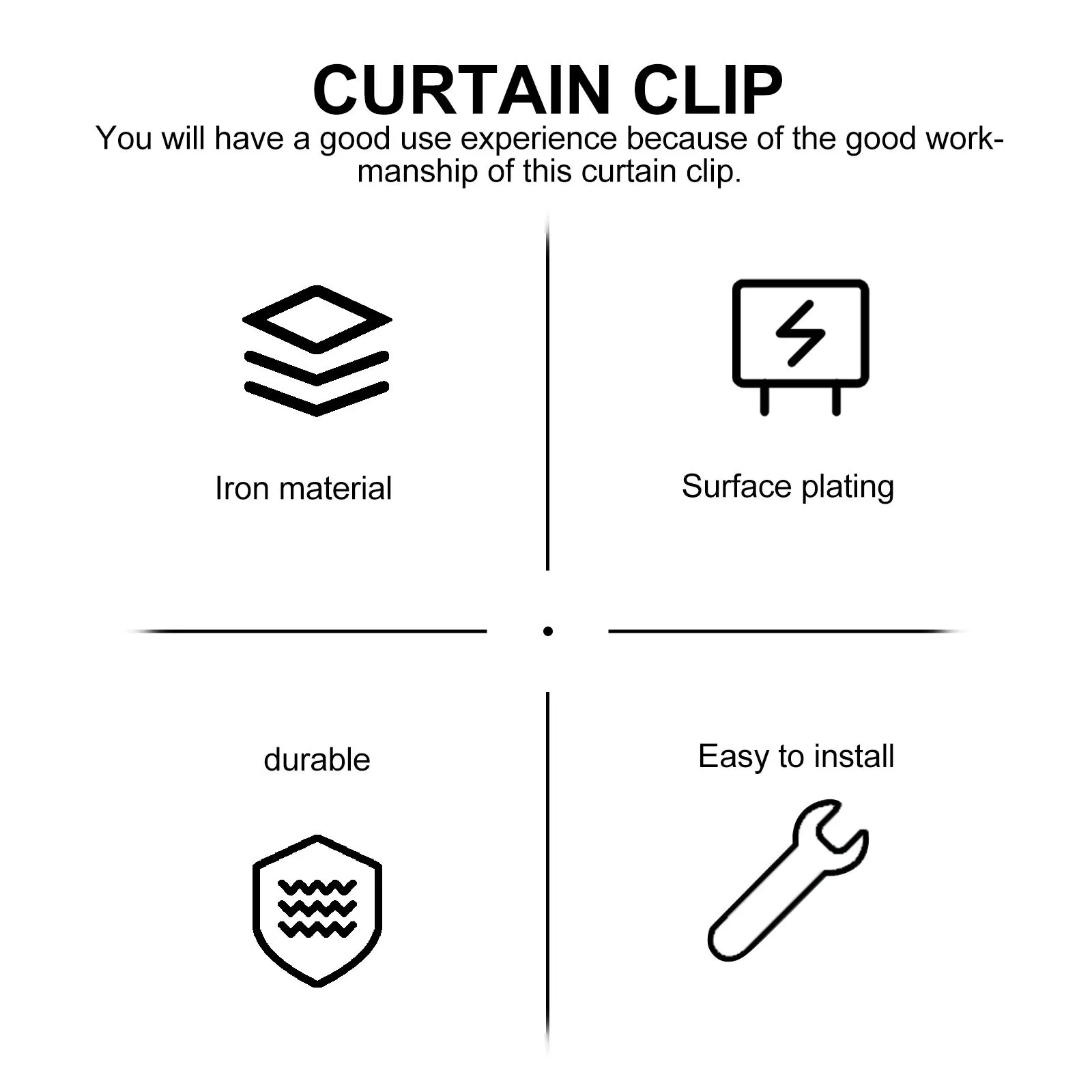 

20Pcs Transparent Plastic Valance Clips Lightweight Sturdy Curtain Fixing Clamps for Vertical Horizontal Blind Curtains