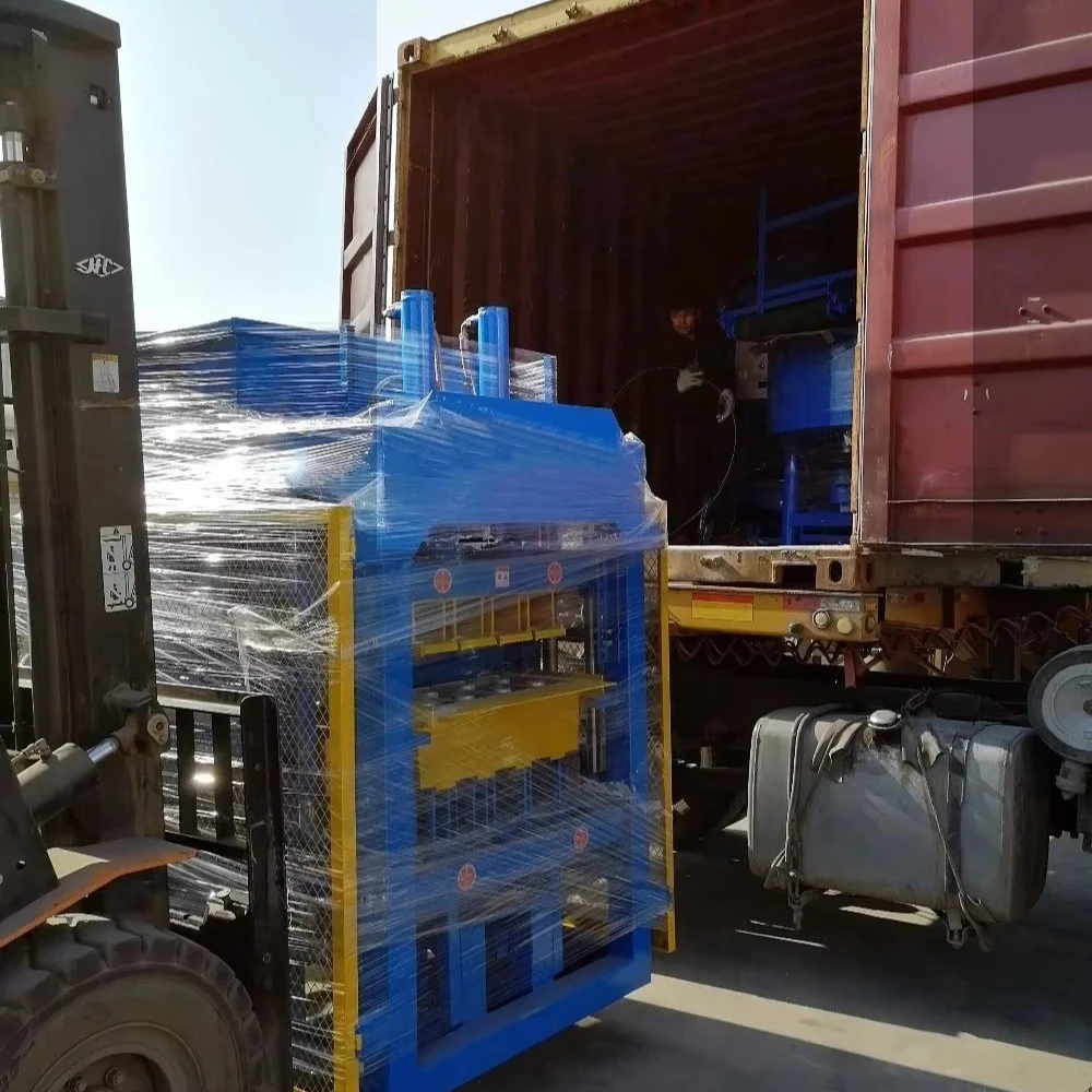 سعر الودائع التلقائي الهيدروليكي المضغوط الطين الأرضي صديقة للبيئة أدوبي التربة المتشابكة آلة صنع الطوب #5