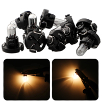 5/10Pcs T3 T4.2 Led Bulbs Car Interior Lights Auto Warming Indicator Lamp 12V 4300K Yellow Warm LIght For Car