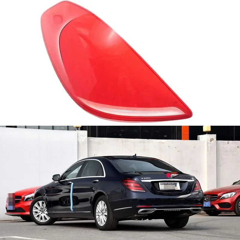 

For Mercedes-Benz S-Class W222 S320 S350 S400 S500 18-19 Car Accessories Tail Lamp Cover Brake Lights Shell Original Lampshade