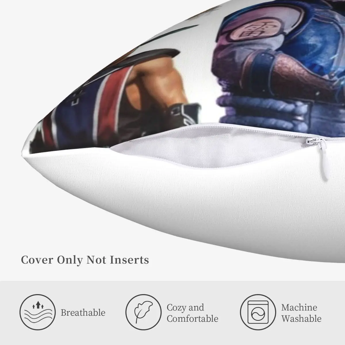 مورتال كومبات 02172 ديكور المنزل أكياسها Dakimakura كيس وسادة غطاء وسادة