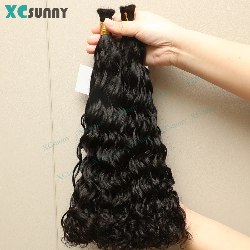 Menschliches Haar für Boho-Zöp – Water Wave Bulk Human Hair For Braiding Bewertung und Preis