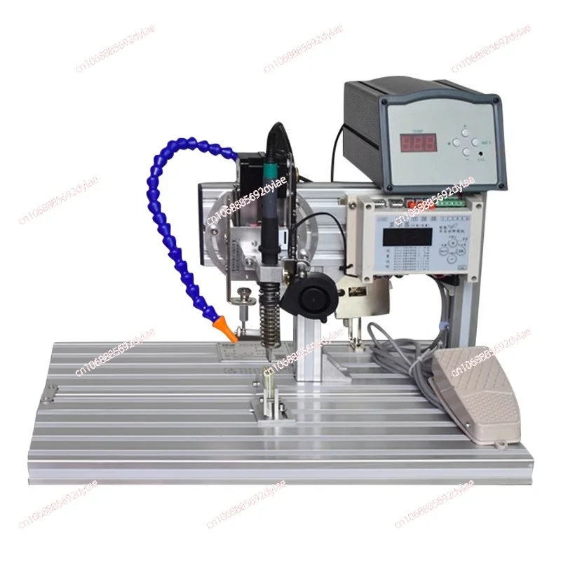 

Semi automatic soldering machine USB soldering wire machine Foot operated DB head DC head motor soldering machine