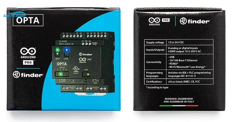 Arduino Opta Lite AFX00003 Micro Programmable PLC Industriel IoT Ethernet
