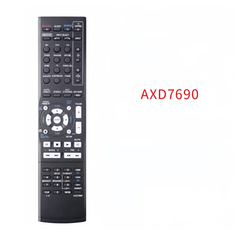 AXD7690 Universal Remote Control for Pioneer AV Receiver Surround Sound System VSX323K VSX423 VSX-322-K VSX-523-K
