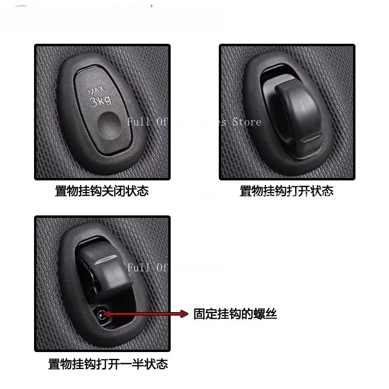 Underseat Luggage Hook Storage Hanger for KYMCO CT250 CT300 RKS150 ST250 Motorcycle Accessories view 3