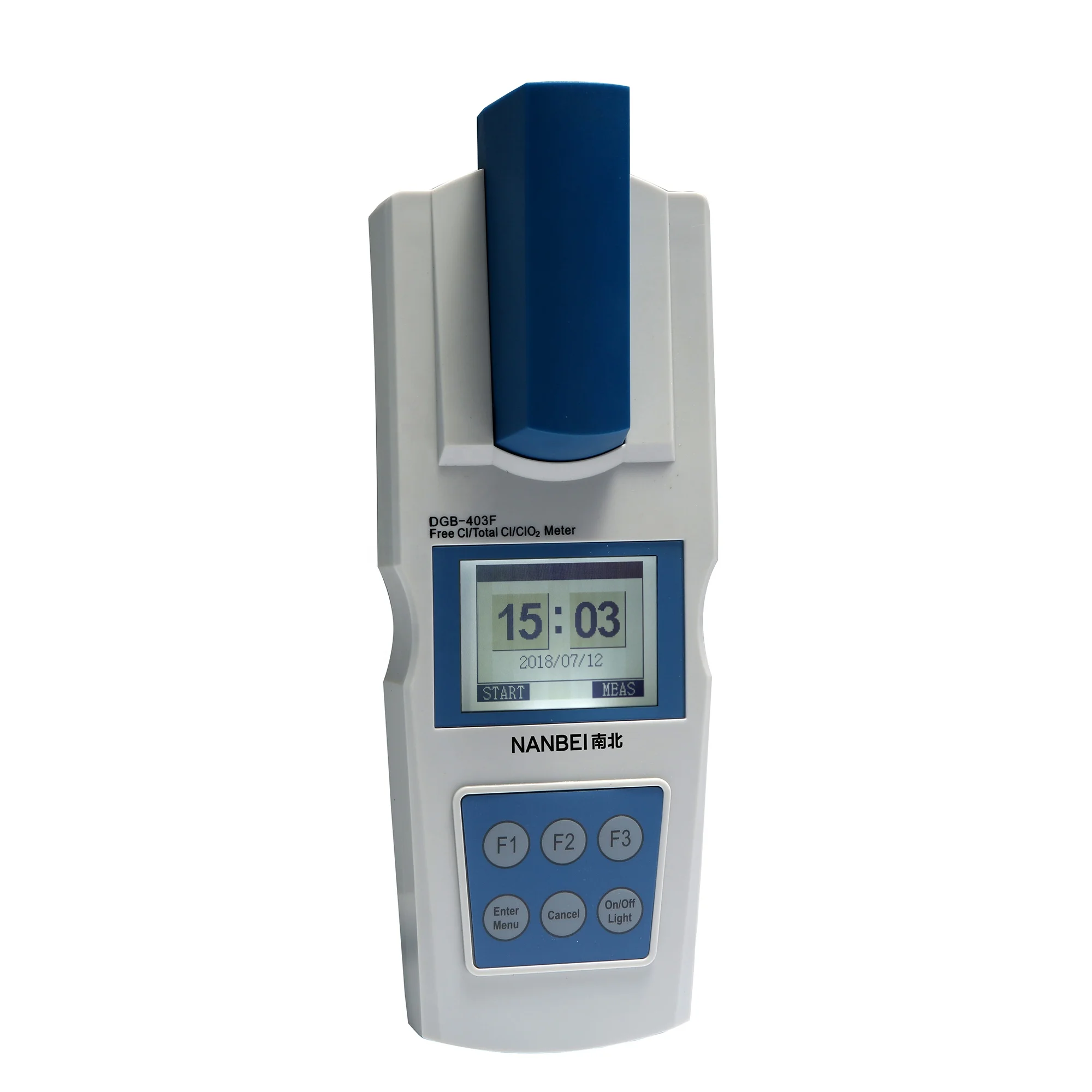 NANBEI Precision Portable Digital Drinking Water Purification Pool PH and Chlorine Tester Meter Analyzer