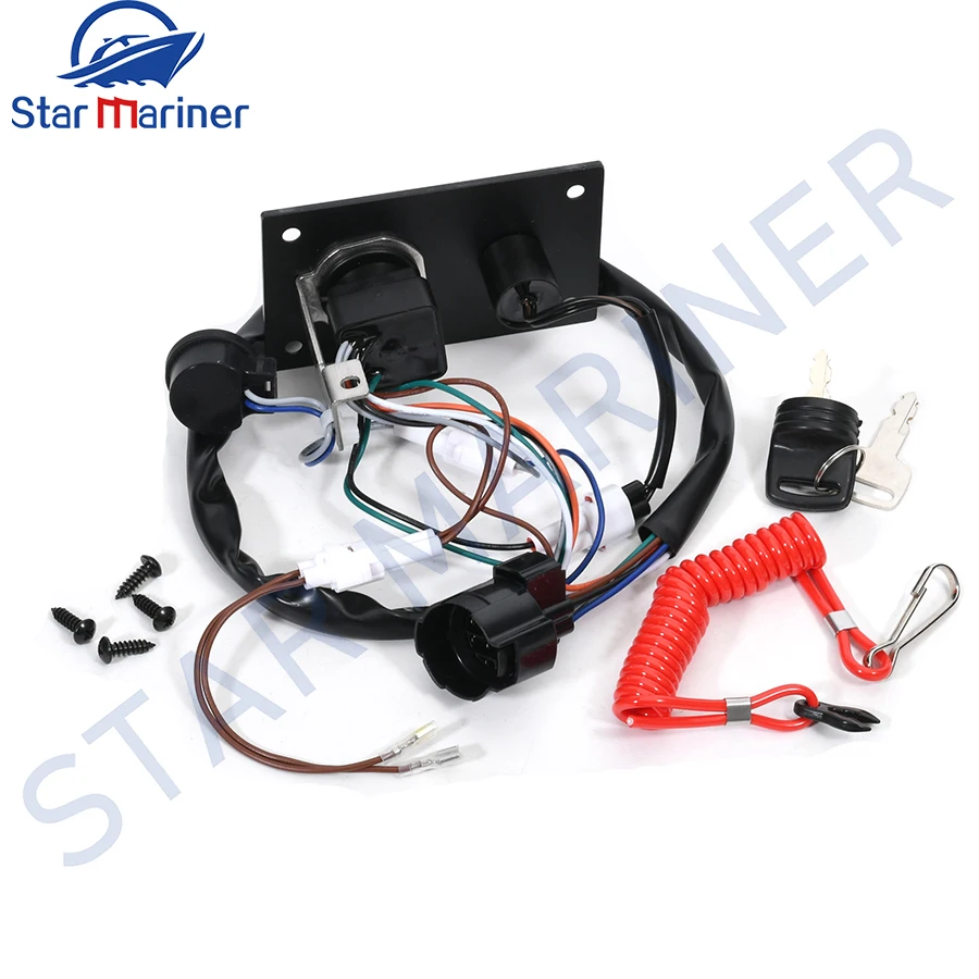 

37100-96J25 Outboard Single Ignition Key Switch Panel Panel Assy for Suzuki Outboard Engine 37100-96J27 37100-96J24 3710096J24