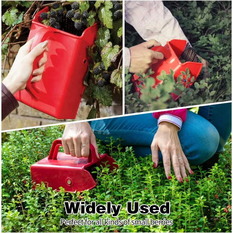 Berry Picker Tool Plastic Rake Comb for Blueberries Lingonberries and Huckleberries Won't Damage Fruit or Plants Protects Hands