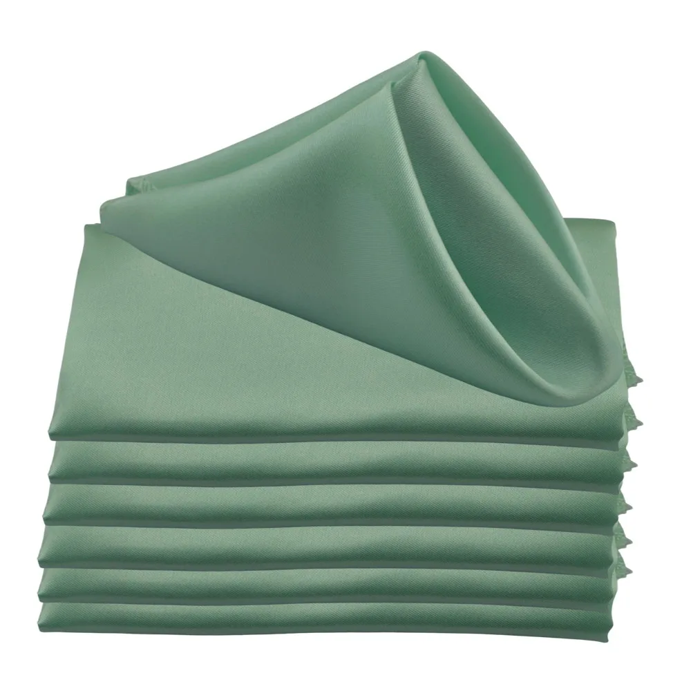 45 x 45 cm Satin-Servietten für Hochzeit, Tischdekoration, 24 Stück, weiches Taschentuch, Weihnachten, Geburtstag, Zuhause, Party, Tischdecke, Serviette – Detail 4