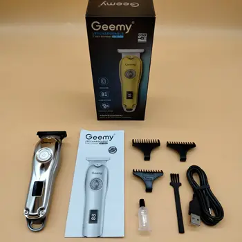 Geemy GM-6682 Holičské vybavení Profesionální akumulátorový elektrický zastřihovač vlasů Dobíjecí zastřihovače vlasů pro muže 10 nejlepší prodej zastřihovač vlasů geemy - №2