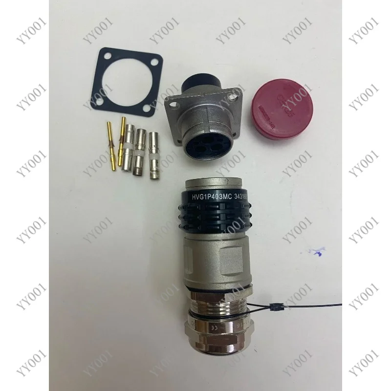 EV High Voltage Round Plug HVG1P403MCX Waterproof Circular Connector For New Energy Automobile Power Assembly