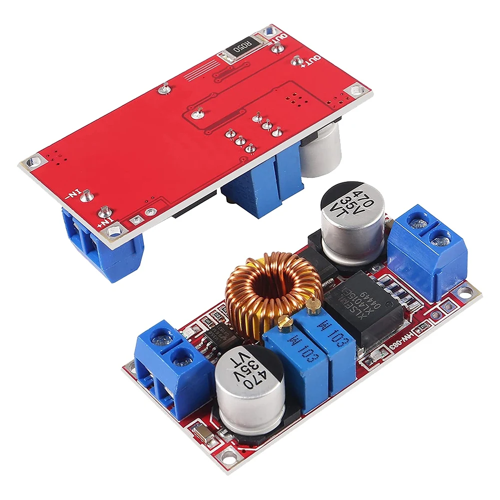 10PCS XL4015 E1 5A DC to DC CC CV Lithium Battery Charging Board XL4015E1 Adjustable Buck Power Converter