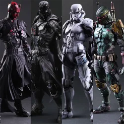 スターウォーズのアクションフィギュア,ミニチュアのおもちゃ,黒,KNight,KNar,Vader,ストームトルーパー,マプル,モバイル,コレクション,クリスマス,マーベル,プレイ